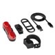 thumbnail image 3 of Eigraketly Luz trasera giratoria para bicicleta de 30 lúmenes, luz trasera para bicicleta de noche, recargable por USB, impermeable, a prueba de golpes, Ciclismo Rojo Hebilla Eigraketly OD000407-02B, 3 of 6