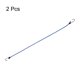 thumbnail image 3 of Uxcell 2Pcs Cordón Elástico con Ganchos 40" Cuerdas de Goma para Estribos de Camping al Aire Libre, Azul, 3 of 6