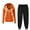 Orange B, variant on ShomPort Women 2 Piece Outfits Tracksuit Casual Loose Zip up Hoodie Sweatsuits Joggers Long Pant Set