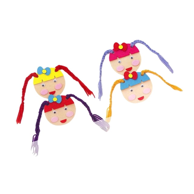 4 Uds. Juguetes de práctica , juguetes educativos de aprendizaje, habilidades básicas para la vida, material didáctico, tabla de práctica Sunnimix Juguetes de práctica de trenzas