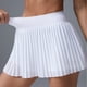 thumbnail image 3 of Faldas Largas para Mujeres Verano Casual Cómodo Vestido Sólido Running Fold Falda Corta para el Uso de la Calle Y el Uso Diario, 3 of 6