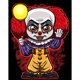 thumbnail image 1 of Cuadros Decorativos 5D bricolaje taladro redondo completo diamante pintura horror muñeca dibujo Tmvgtek embutido en tela, 1 of 9