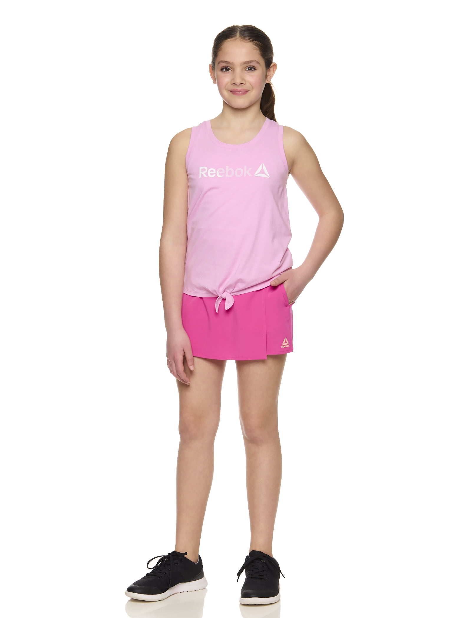 Reebok Girls Wrap Skort, Sizes 4-18
