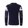 thumbnail image 3 of Yesfashion Mens Ugly Christmas Sweaters Long Sleeve Round Neck Xmas Pullovers for Party, 3 of 8