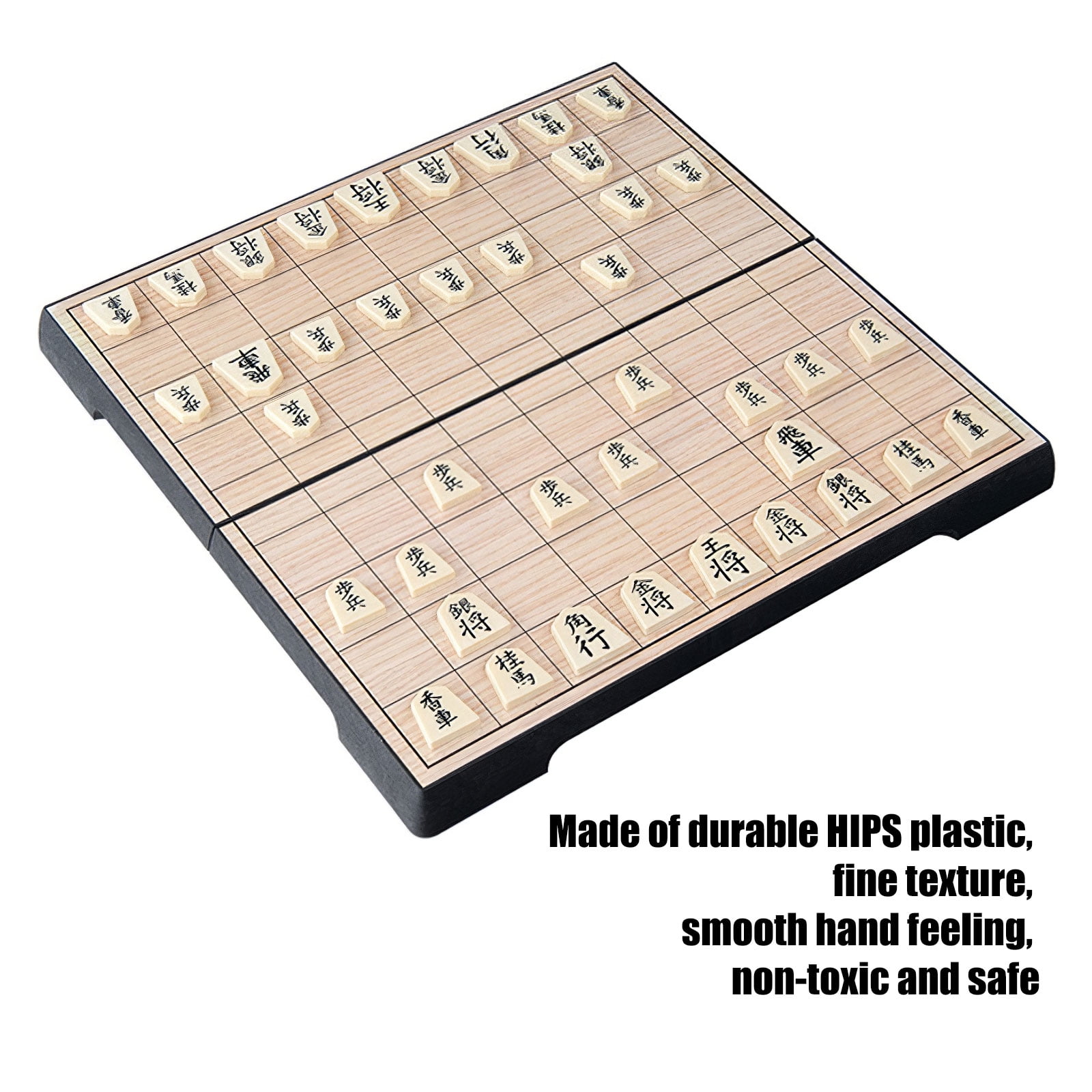 DTOWER Japanese Chess Game Set Portable Plastic Board Game Set With Folding Board  Traditional Magnetic Japanese Shogi Travel Game Toys Set - Walmart.com