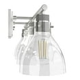 thumbnail image 6 of Hunter - Van Nuys 4-light Brushed Nickel, Medium Size Vanity Light, Dimmable, Transitional Style, for Bedrooms, Dining, Living Rooms - 48040, 6 of 8