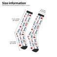 thumbnail image 2 of Naloa Lighthouse And Beacon Thigh High Socks Extra Long Stretchy Sock Women Over Knee High Opaque Stocking Daily Wear, 2 of 6