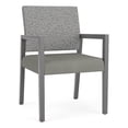 thumbnail image 1 of Pemberly Row Waiting Reception Guest Chair Wood Frame in Gray, 1 of 5