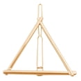 thumbnail image 3 of Clip de Pelo Horquilla Triangular Metal Soporte de para Mujer Oro Zulema Pinza de horquilla para mujer, 3 of 8