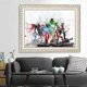 thumbnail image 2 of DIY 5D Diamond Painting Kit Full Drill Watercolor Superhero Embroidery Cross Stitch DIY Art Craft Home Wall Decor (Diamond Painting Tool Included) 11., 2 of 4