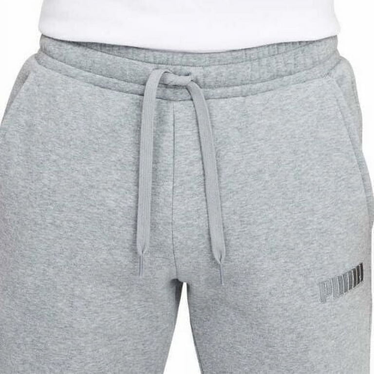 PUMA Men\'s Essentials Embossed Logo Fleece Jogger Sweatpants