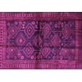 thumbnail image 1 of Ahgly Company Indoor Rectangle Persian Purple Traditional Area Rugs, 2' x 3', 1 of 4