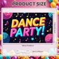 thumbnail image 2 of Mirror Ball Design Disco Party Banner Colorful Lights Party Banner Shiny Disco Retro Dance Party Banner for Disco Party Dance Event Retro Celebration, 2 of 9