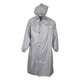 thumbnail image 2 of Poncho impermeable reutilizable con capucha para adultos, ideal para ciclismo, senderismo y bicicleta. gris XL, 2 of 6