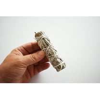California White Sage Smudge Mini Travel Stick 4" Positive Energy Cleansing Home Purification Ceremony (1)