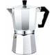 thumbnail image 1 of Italian aluminum espresso coffee maker with transparent cover - 9 cups 450 ml, 1 of 4