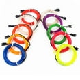 thumbnail image 1 of RubrumRose 16.4ft EL Wire Neon Lights Glowing Strobing Home Decor Light Party, 1 of 4