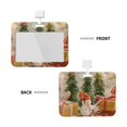 thumbnail image 2 of Kdxio Holiday Christmas Stars Card Badge Holder Work Badge Sleeve for Office, School, Factory, ID Credit Cards, Driver Licenses and Passes, 2 of 7