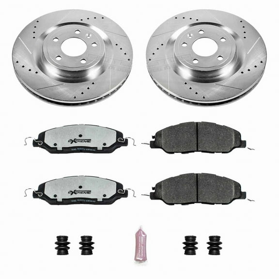 Power Stop Brake Kit For Ford Mustang 2011 12 13 2014 Front Z26-Street Warrior | K5944-26