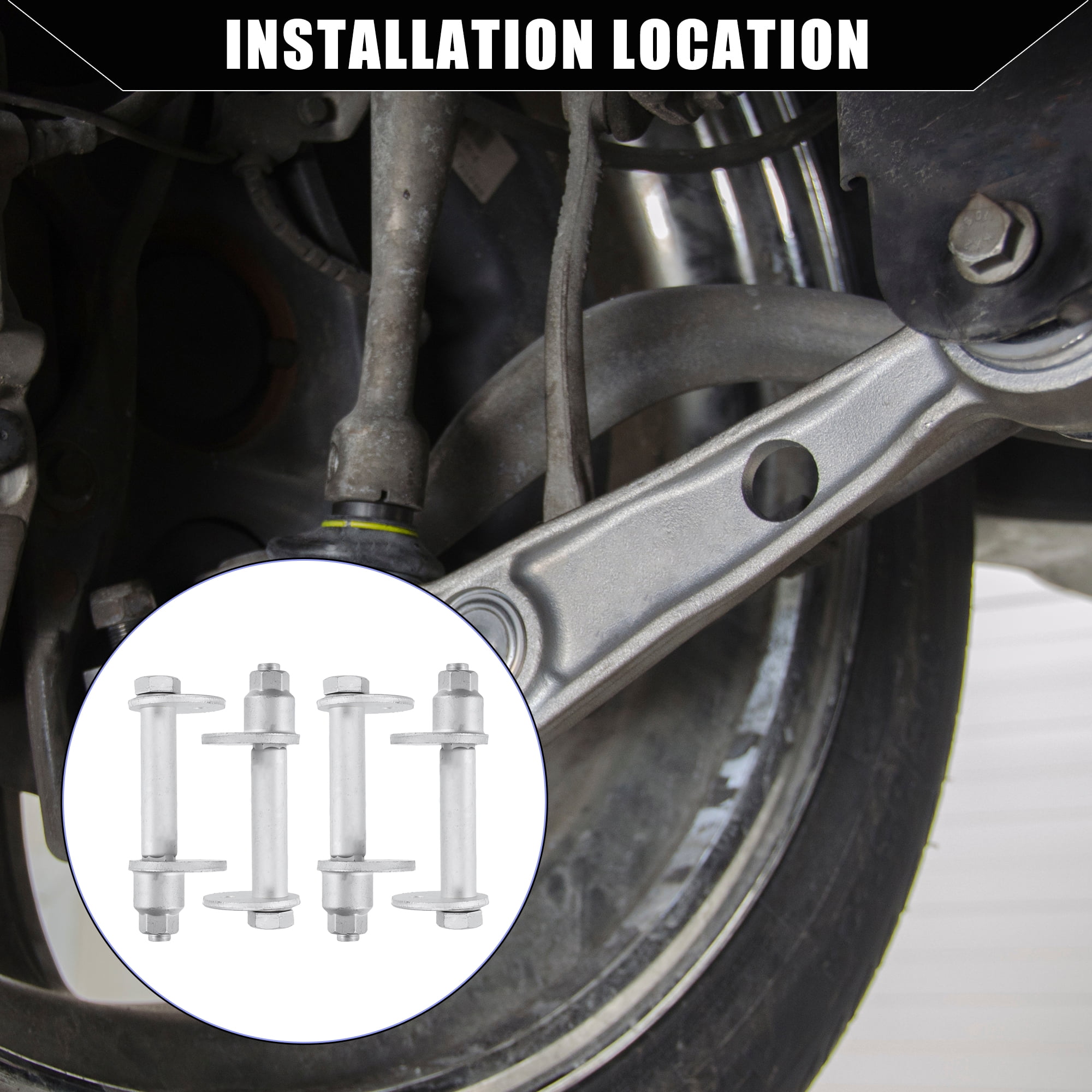 Unique Bargains Lower Control Cam Plate Toe Adjust Camber for Toyota 4Runner 1996-2004