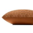 thumbnail image 2 of Loloi PLL0172 Rust 18'' x 18'' Decorative Pillow, 2 of 3