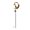 E, variant on Solar Animal Garden Light, Moon Cat Bird Dog Solar Light with Metal Stake, Solar Powered Outdoor Animal Crescent Light for Patio Pathway Yard Decor