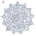 thumbnail image 2 of Travelwant Handmade Crochet Lace Doilies Vintage Round Placemats Snowflake Coasters Mini Doilies Table Placemats Doilies for Table Kitchen Wedding Decoration, Varied Sizes, 2 of 2