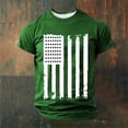 thumbnail image 4 of Mens Camisetas Deportes Casuales Manga Corta Impresa Cuello Redondo Suéter Blusa de Fitness Verano, 4 of 4
