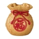 thumbnail image 1 of Alcancía con forma de cerdito de la suerte, bolsa de dinero, estatua, alcancía, coleccionable, organizador de dinero Altura del oro 16cm, 1 of 9