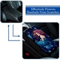 thumbnail image 5 of Mermaid Soft Furry Printed 12.5x8.2 Inch Armrest Cover for Car, Armrest Accessories, 5 of 6