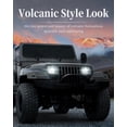 thumbnail image 2 of 2022 New 180W 1000% Bright H6054 5x7 7x6 Led Headlights Compatible with Jeep Cherokee XJ Wrangler YJ [Emark DOT][Anti-glare][Turn Signal][Hi/Low Sealed Beam] Ford Chevy GMC Toyota Nissan etc, 2 of 15