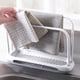 thumbnail image 5 of Xihbxyly Escurridor de Cocina con Drenaje Eficiente, Bandeja Escurridora Desmontable, Organizador Multifuncional, Diseño Compacto, Fácil Instalación, Blanco, 25 X 19,5 X 7 Cm, 5 of 5