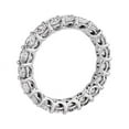 thumbnail image 5 of 2.00 T.C.W Round Shaped Genuine Diamond Stunning Wedding Eternity Band for Women Solid 950 Platinum Size 3.5, 5 of 7