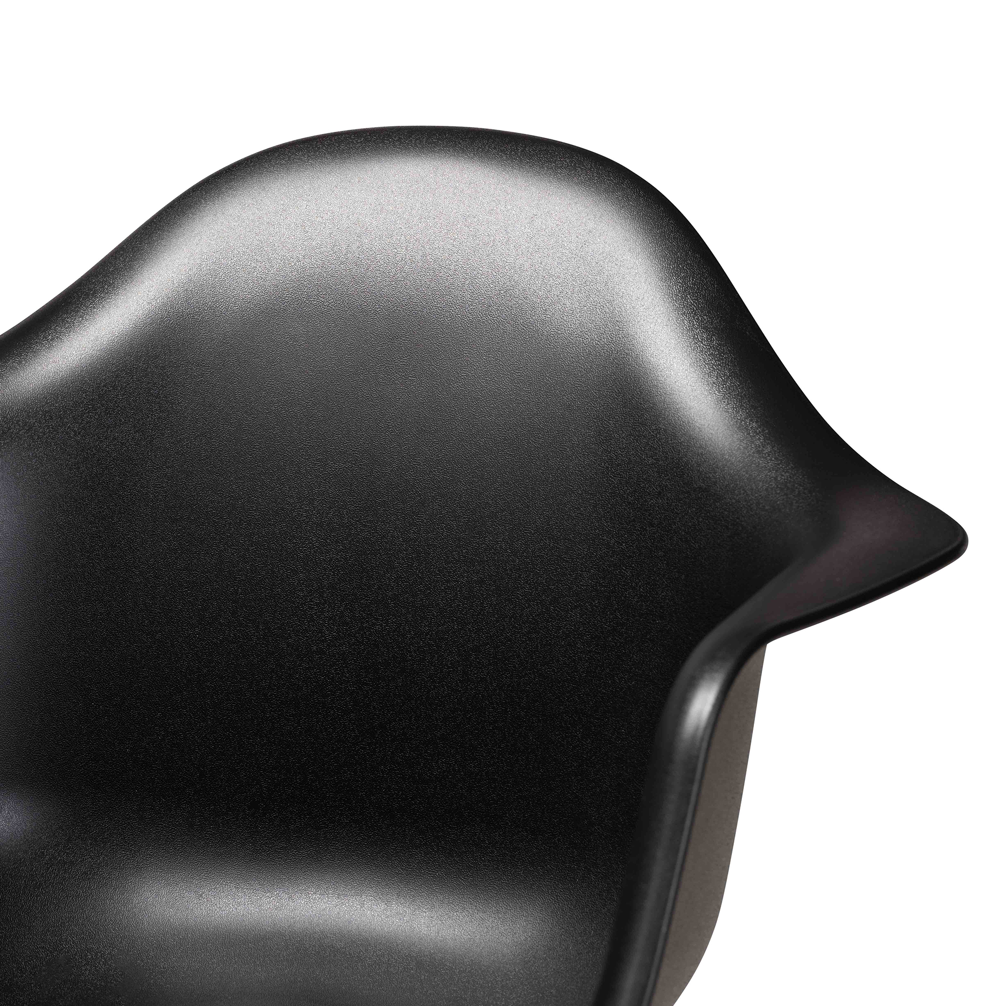 Baxton Studio Galen Dining Chair, Set of 4, Black