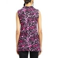 thumbnail image 2 of Natori womens  Silk-Blend Scroll Top, L, 2 of 3