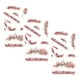 thumbnail image 2 of Tatuajes Falsos Adhesivos TattooHal 3Pzs 10x6cm Lesión Arterial Tatuaje Temporal., 2 of 2