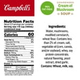thumbnail image 3 of Campbell's Condensed 98% Fat Free Cream of Mushroom Soup, 10.5 oz Can, 3 of 13