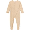 thumbnail image 4 of Gerber Baby and Toddler Neutral Microfleece Blanket Sleeper Pajamas, 3-Pack, Sizes 0/3 Months - 5T, 4 of 8
