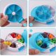 thumbnail image 1 of 1 Uds. Mini portátil de 7 días de forma circular caja de almacenamiento de píldoras estilo fruta rotativa (rosa) Qi Cheng, 1 of 2