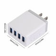 Smart 4USB Mobile Phone Charger 4USB Charger Mobile Phone Charging Head