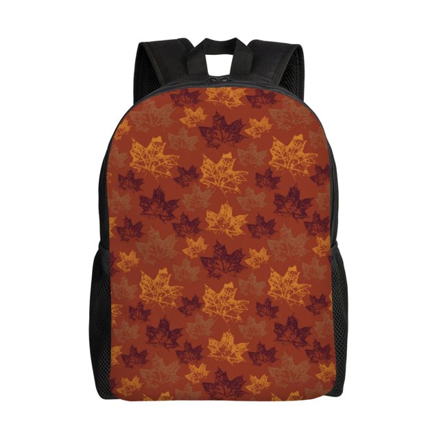 Easygdp fall Maple Versatile and Stylish Backpack: Comfort, Storage, and Durability for College,Work, Travel, and Everyday Use