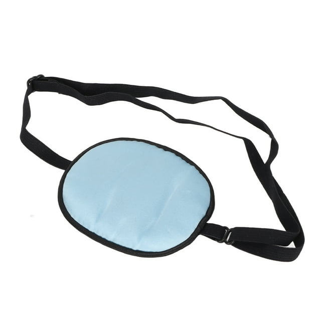 Silk Single Eye Patches, Silk Eye Patches Small Lightweight Strabismus Correction For Home Blue