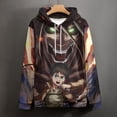 thumbnail image 4 of Attack On Titan Sweatshirts Casual Pullover Hoodie Jacket Unisex Hooded Activewear 3D Printed Long Sleeve Sweater with Pocket 3XL, 4 of 8