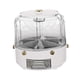 thumbnail image 4 of Dispensador de cereales giratorio de 360 ​​grados, contenedor organizador de 6 compartimentos, almacenamiento de alimentos Blanco, 4 of 6