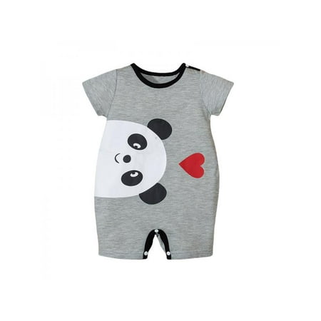 

Baby Boys Romper Jumpsuit 100% Organic Cotton One-Piece Coverall