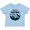 AE-Light Blue, variant on Inktastic Dad's Hiking Buddy with Mountains and Trees Boys or Girls Baby T-Shirt