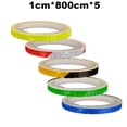 thumbnail image 2 of Pegatina de advertencia luminosa de seguridad para exteriores, cinta reflectante para bicicleta, autoadhesiva, para decoración DIY, 2 of 5