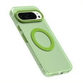 thumbnail image 6 of ELEHOLD Case for Google Pixel 9 / 9 Pro Magnetic Shockproof Case Slim Matte Transparent Rugged Cover, Skin Friendy Feel, Compatibel with MagSafe, Green, 6 of 7