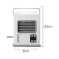 thumbnail image 2 of PENGXIANG Fan Air Conditioning Cold Fan Desktop USB Humidification Bedroom Office Ice Fog Machine, 2 of 6