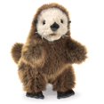 thumbnail image 1 of Marioneta de mano Folkmanis Baby Sea Otter Brown, 1 of 1